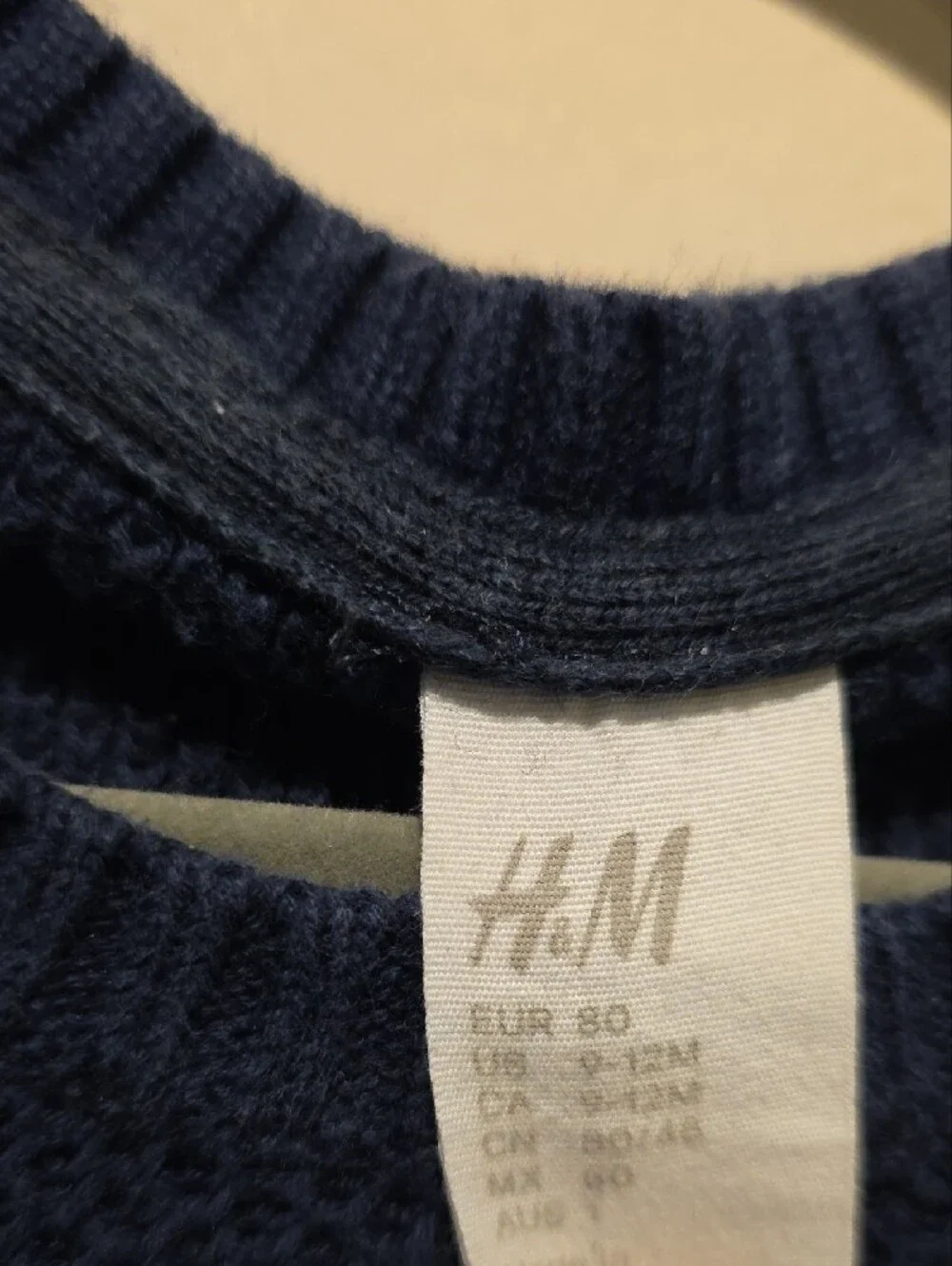 H&M cozy navy
